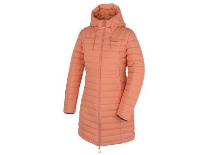 1089690 husky damsky perovy kabat daili l faded orange